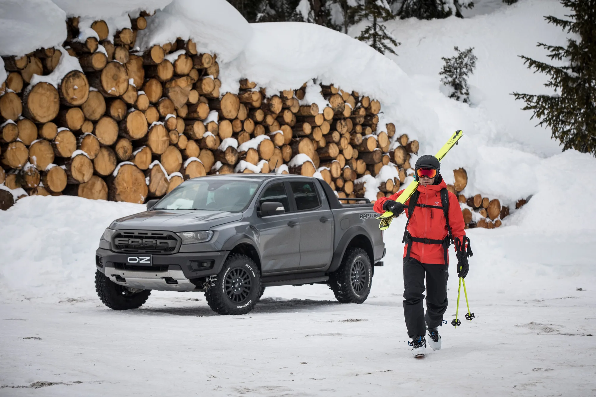 OZ Racing Rally Raid on Ford Ranger T6 (2016-2022)