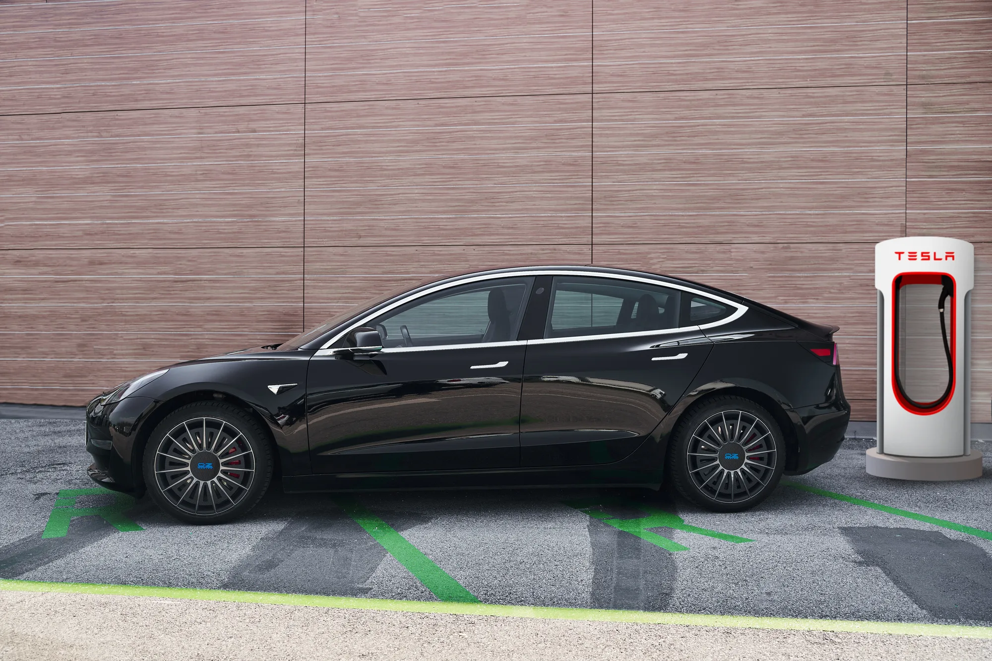 OZ Racing Superturismo AERO-e on Tesla Model 3 Original (2017-2023), photo 4