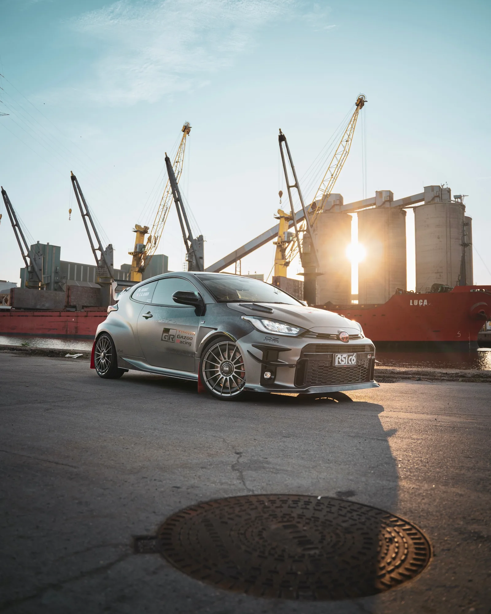 OZ Racing Superturismo AERO on Toyota GR Yaris GXPA16.1