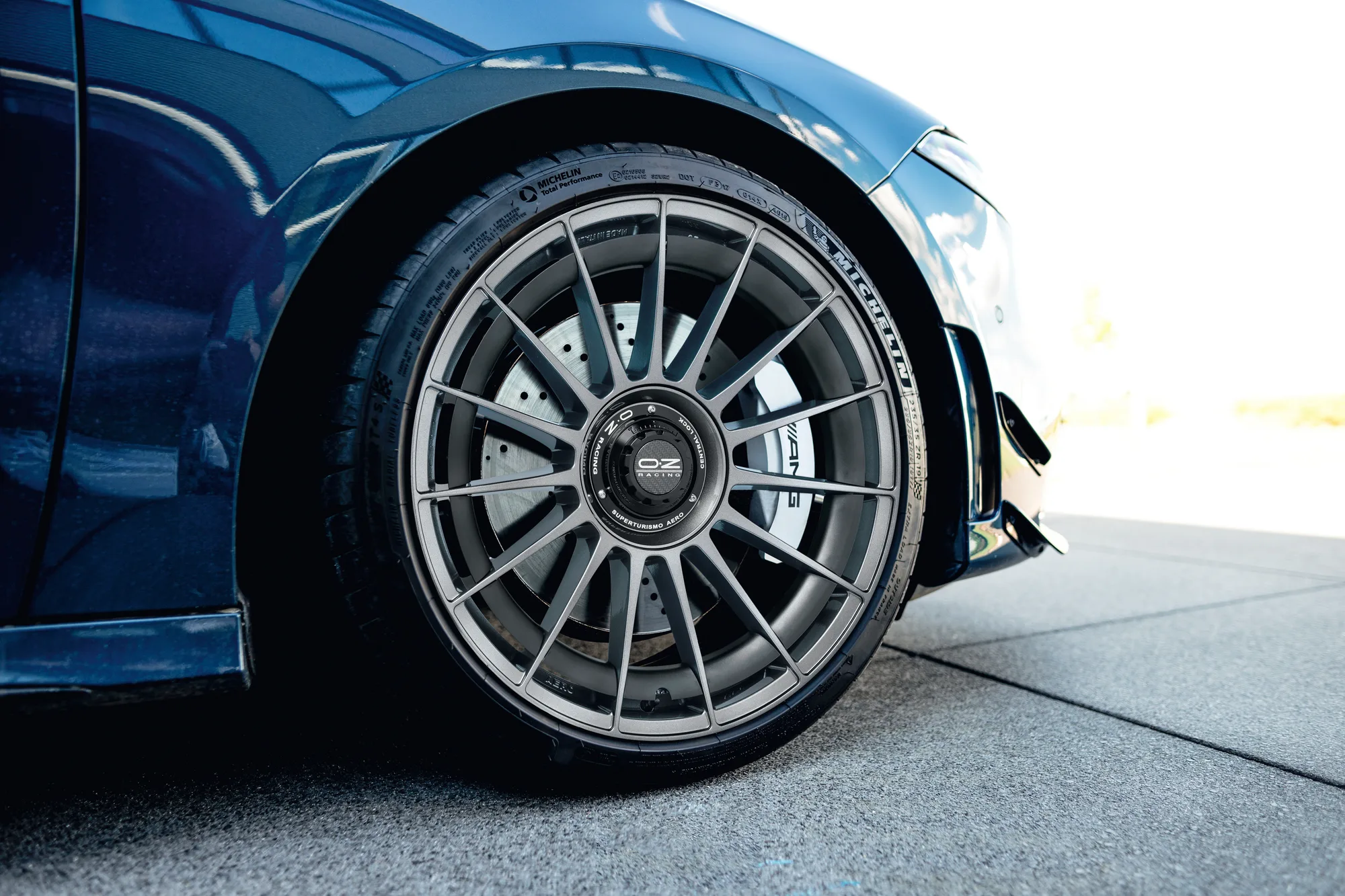 OZ Racing Superturismo AERO on Mercedes-Benz A-Class W177.1