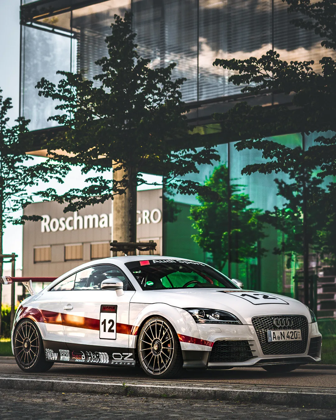 OZ Racing Superturismo AERO on Audi TT RS 8J.1