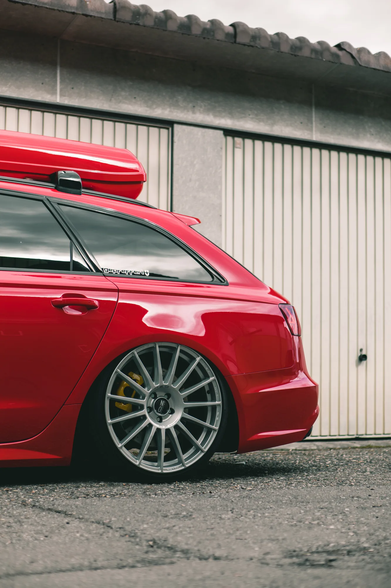 OZ Racing Superturismo Dakar on Audi A6 C7.1