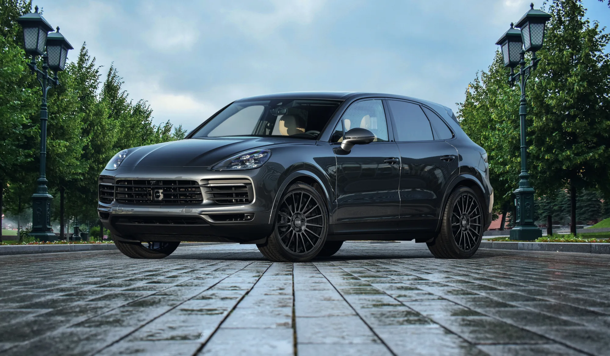 OZ Racing Superturismo Dakar on Porsche Cayenne 9YA/E3.1
