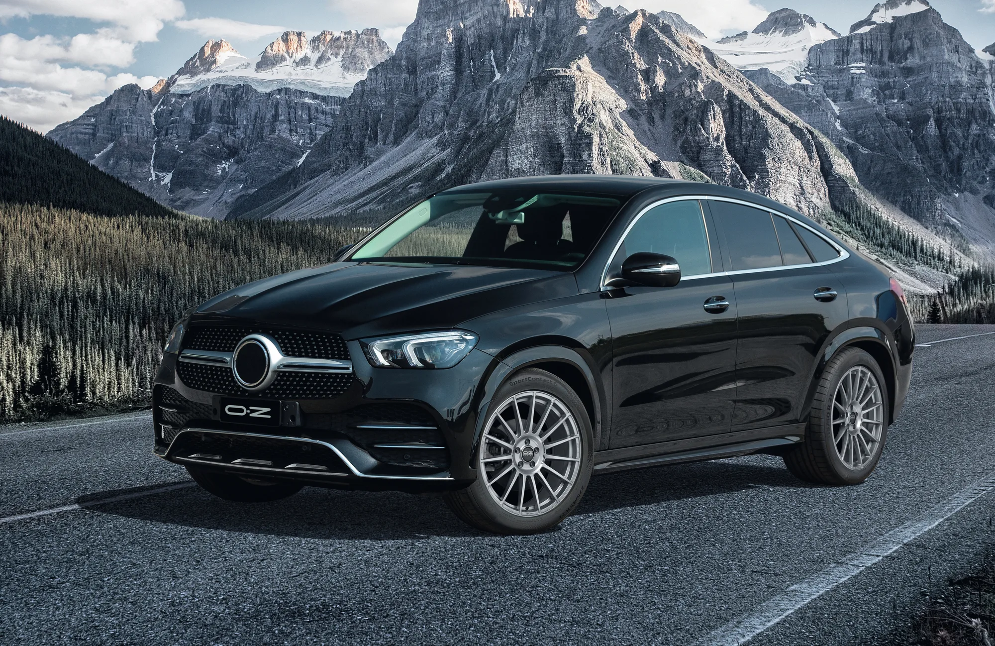 OZ Racing Superturismo Dakar on Mercedes-Benz GLE C167.1