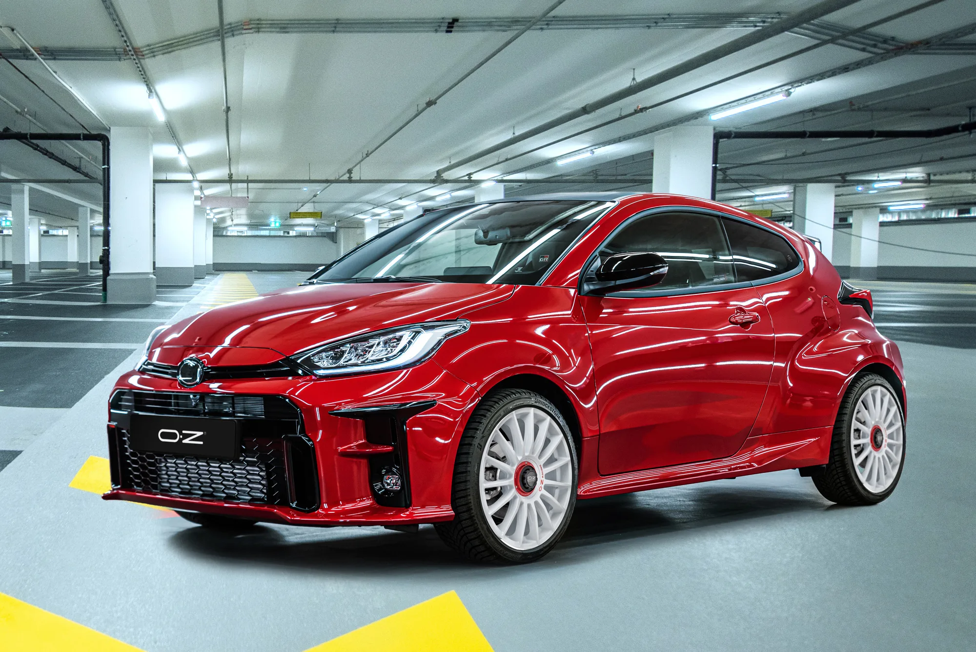 OZ Racing Superturismo Evoluzione WRC on Toyota GR Yaris GXPA16.1