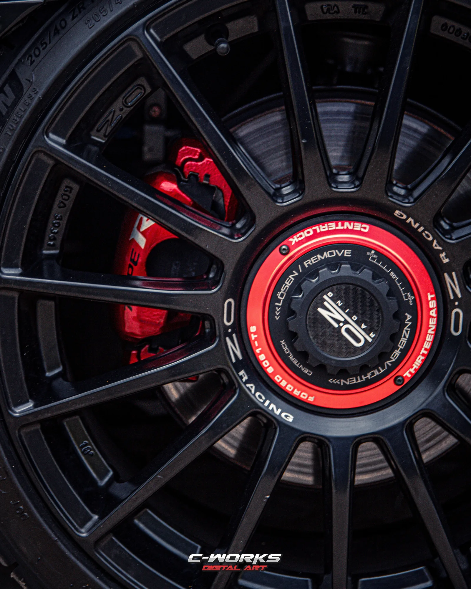 OZ Racing Superturismo Evoluzione on Honda Civic Type R FN2, photo 3