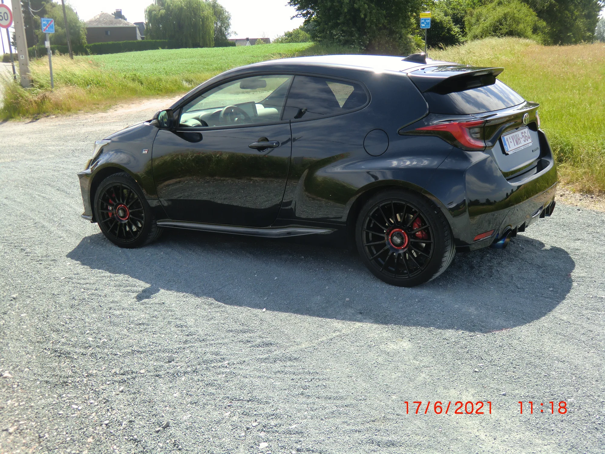 OZ Racing Superturismo Evoluzione on Toyota GR Yaris GXPA16.1