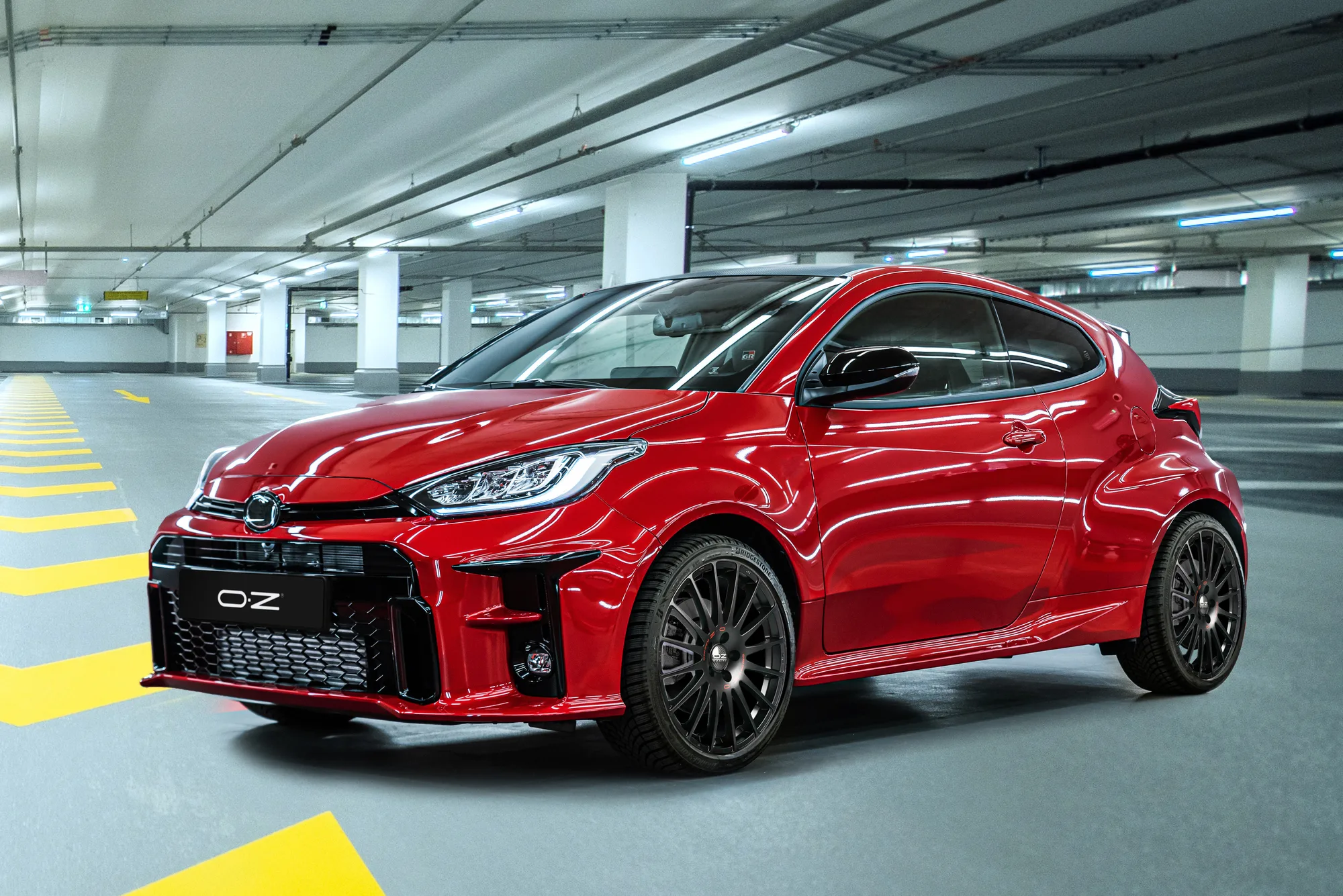 OZ Racing Superturismo GT on Toyota GR Yaris GXPA16.1