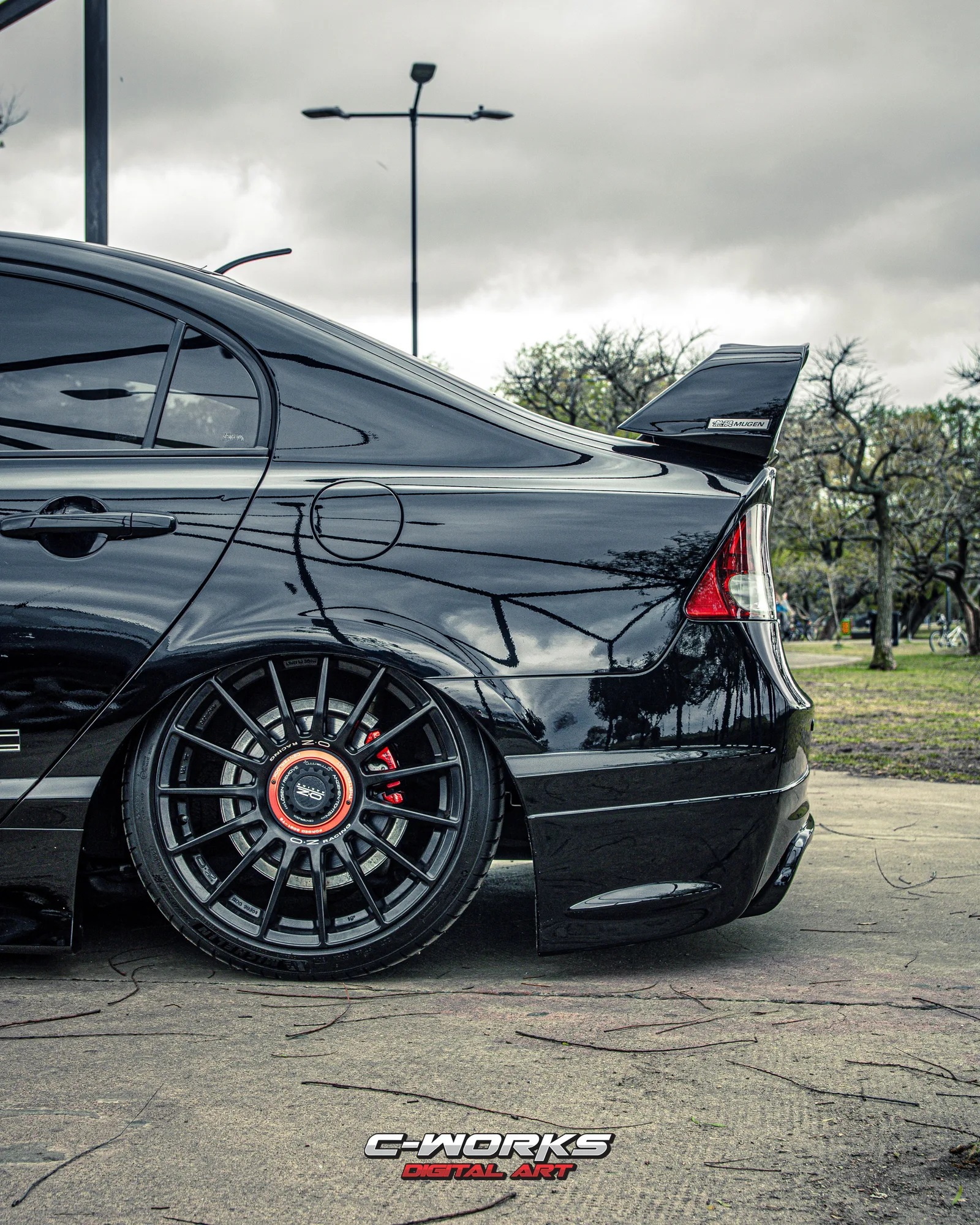 OZ Racing Superturismo LM on Honda Civic Type R FK8, photo 9