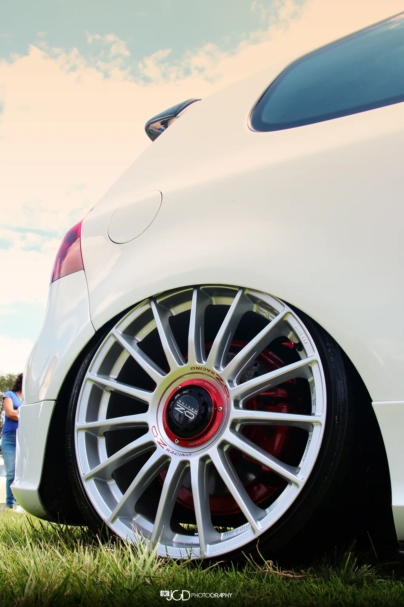 OZ Racing Superturismo LM on Volkswagen Golf Mk5 (Typ 1K), photo 3