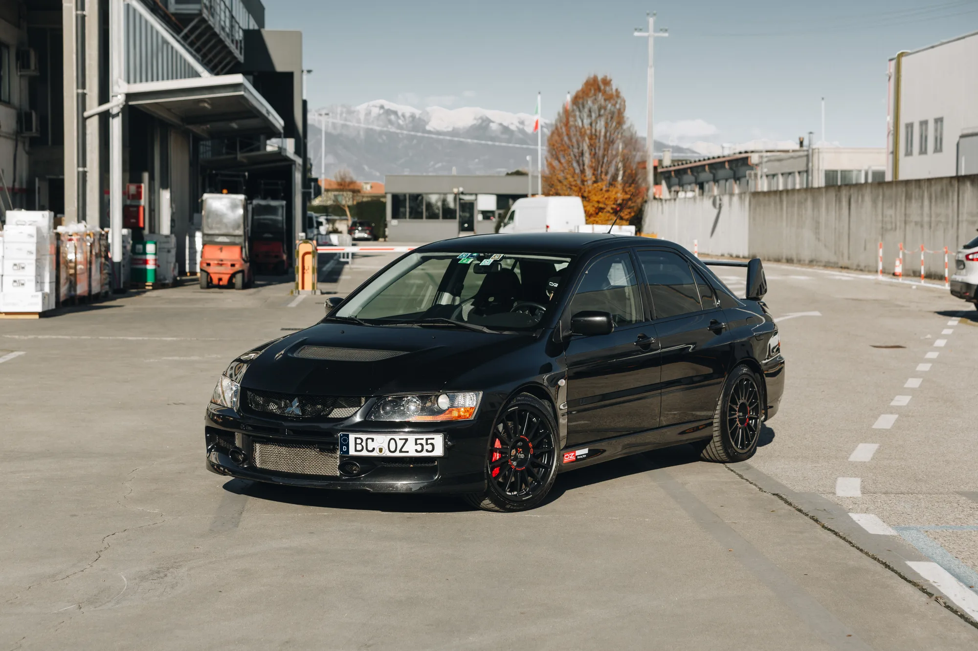 OZ Racing Superturismo Magnesio on Mitsubishi Lancer Evolution CT9A, photo 4