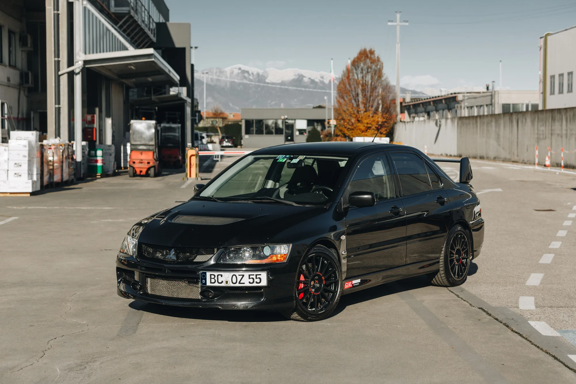 OZ Racing Superturismo Magnesio on Mitsubishi Lancer Evolution CT9A, photo 6