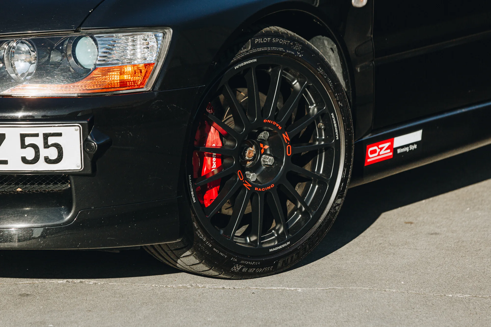 OZ Racing Superturismo Magnesio on Mitsubishi Lancer Evolution CT9A, photo 11
