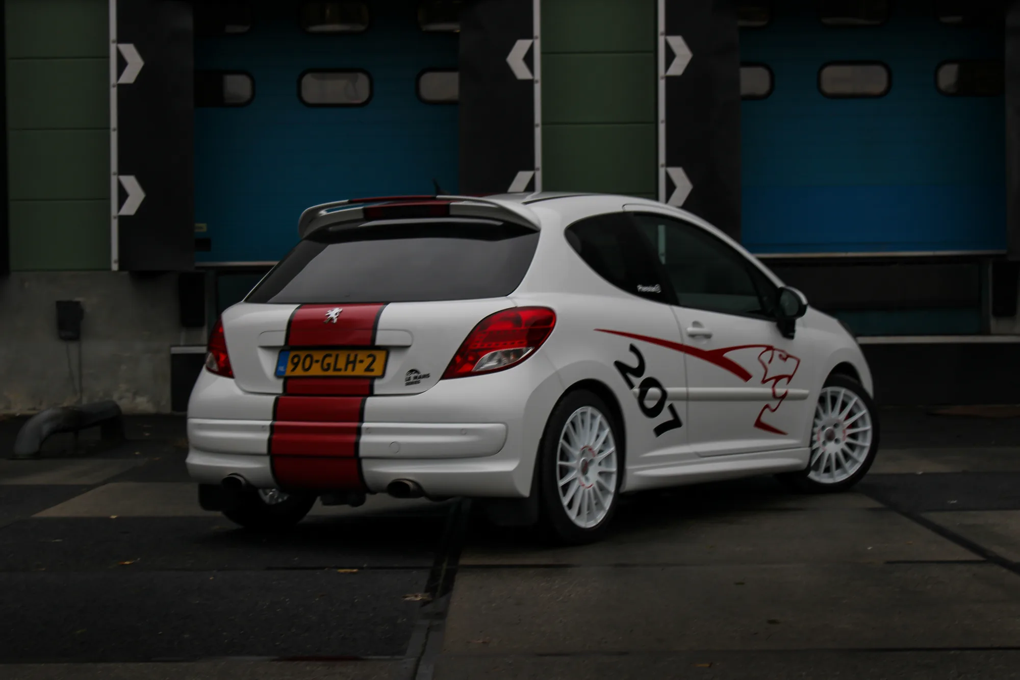 OZ Racing Superturismo WRC on Peugeot 207 1st gen, photo 2