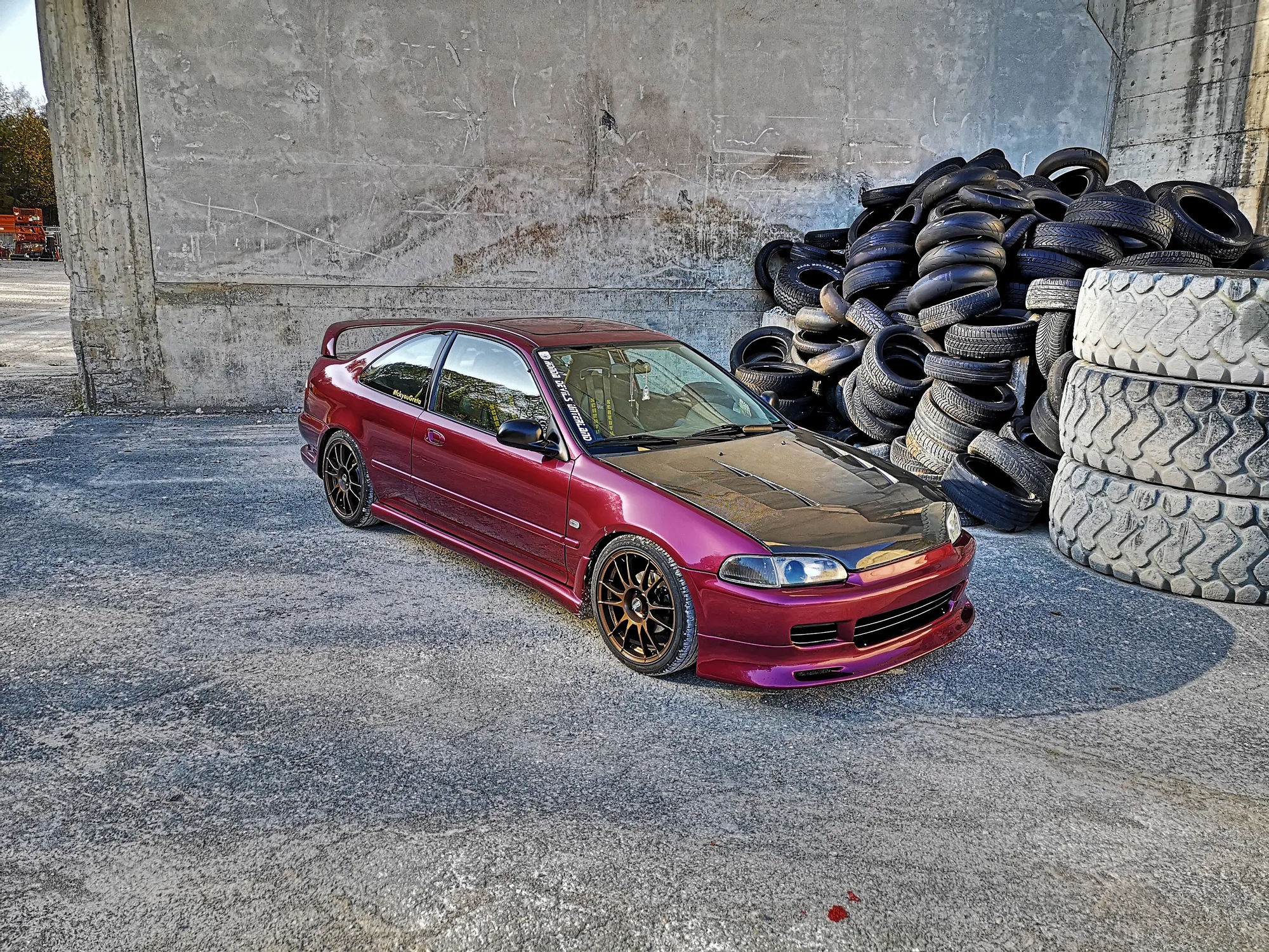 OZ Racing Ultraleggera on Honda Civic 6th gen (EK).1, photo 6