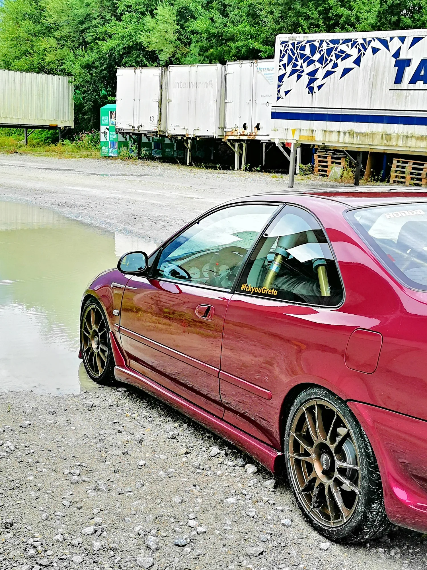 OZ Racing Ultraleggera on Honda Civic 6th gen (EK).1, photo 10