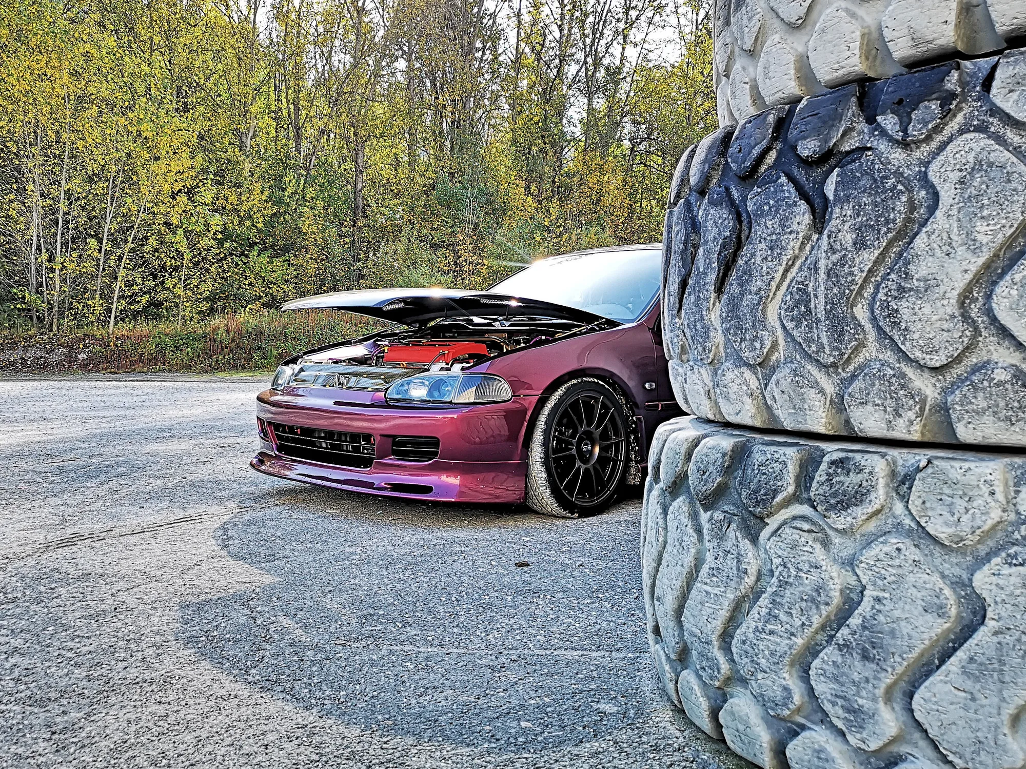 OZ Racing Ultraleggera on Honda Civic 6th gen (EK).1, photo 5