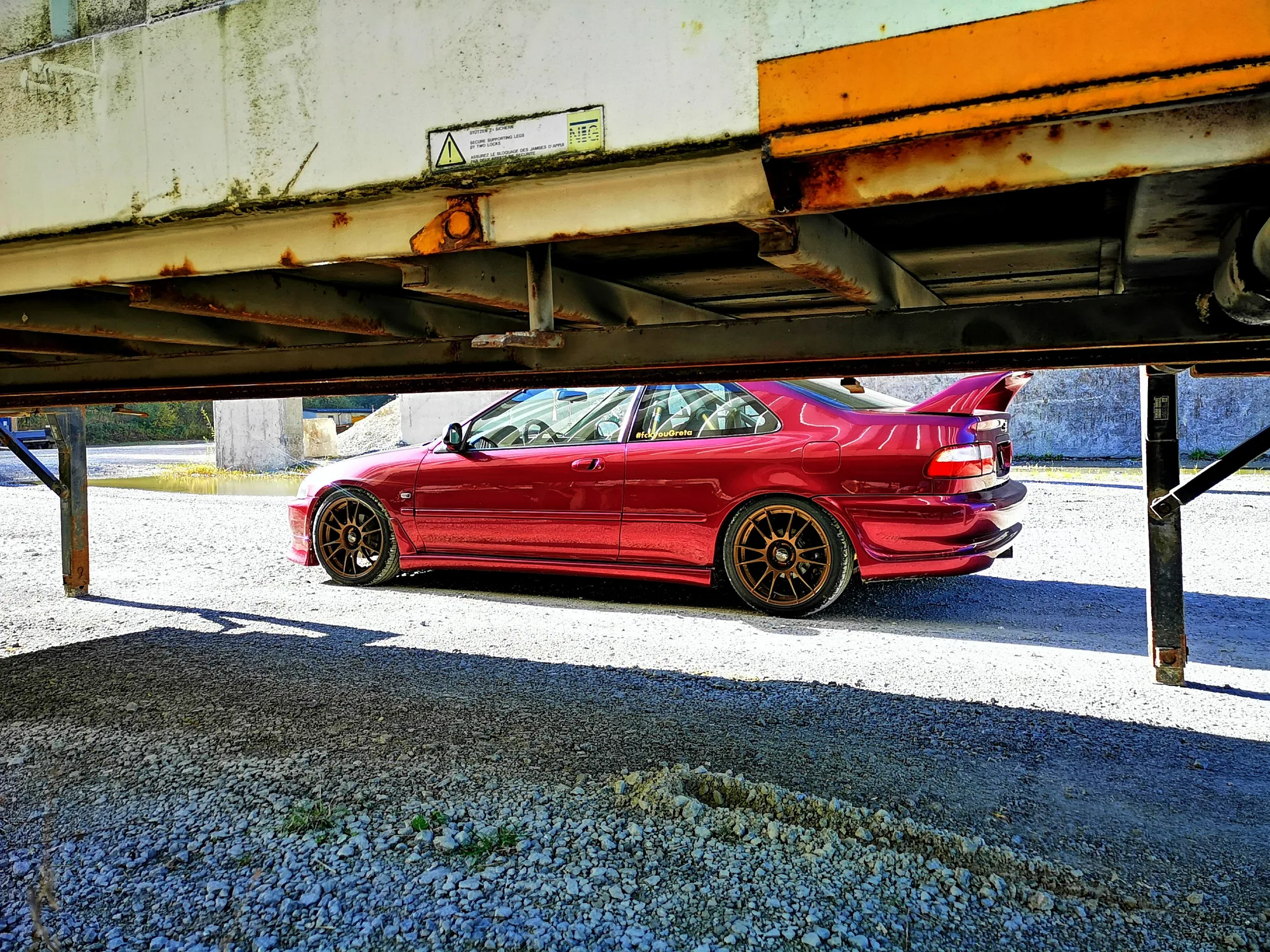 OZ Racing Ultraleggera on Honda Civic 6th gen (EK).1, photo 3