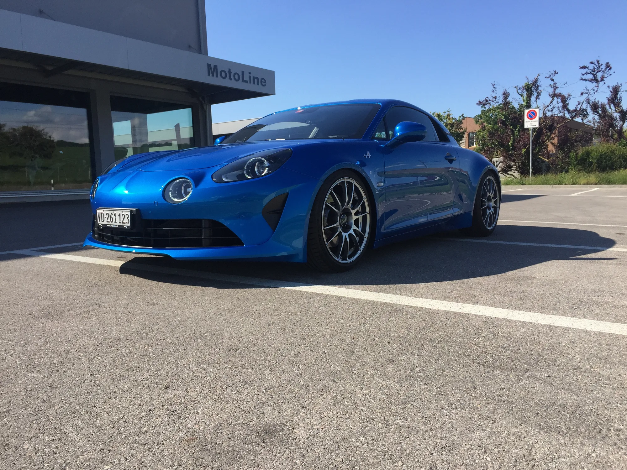 OZ Racing Ultraleggera on Alpine A110 AT (2017-2021), photo 2