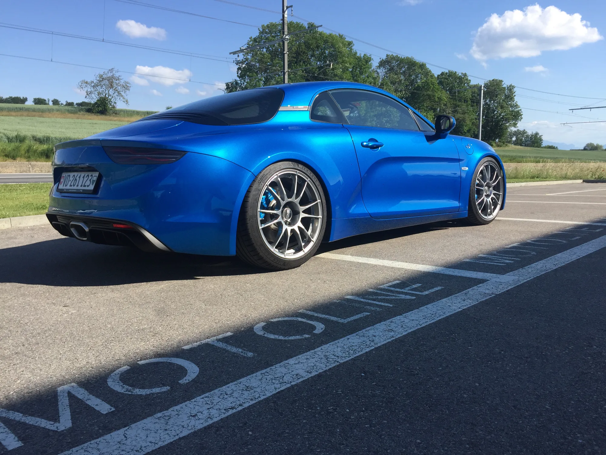 OZ Racing Ultraleggera on Alpine A110 AT (2017-2021), photo 6