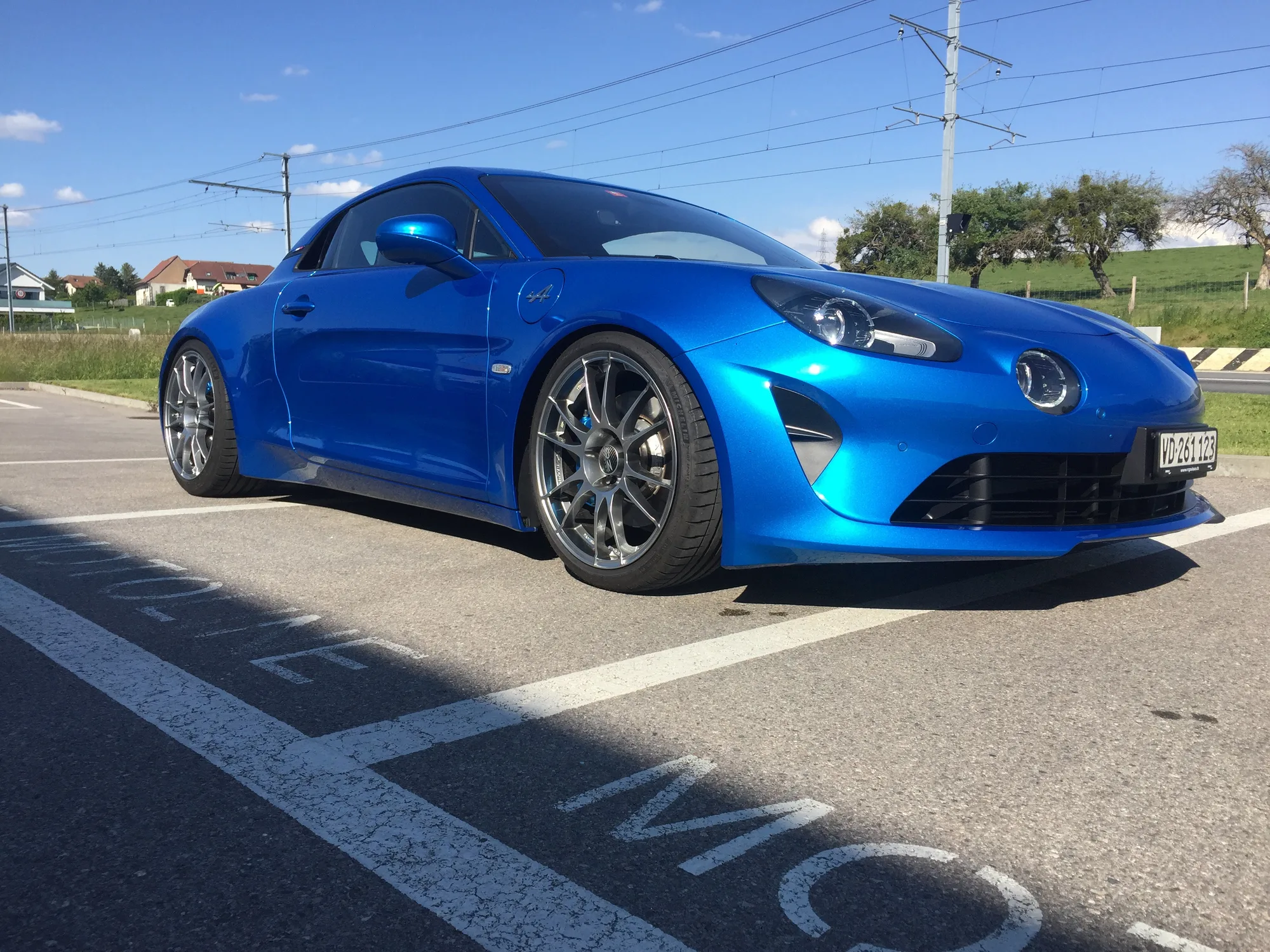 OZ Racing Ultraleggera on Alpine A110 AT (2017-2021), photo 3