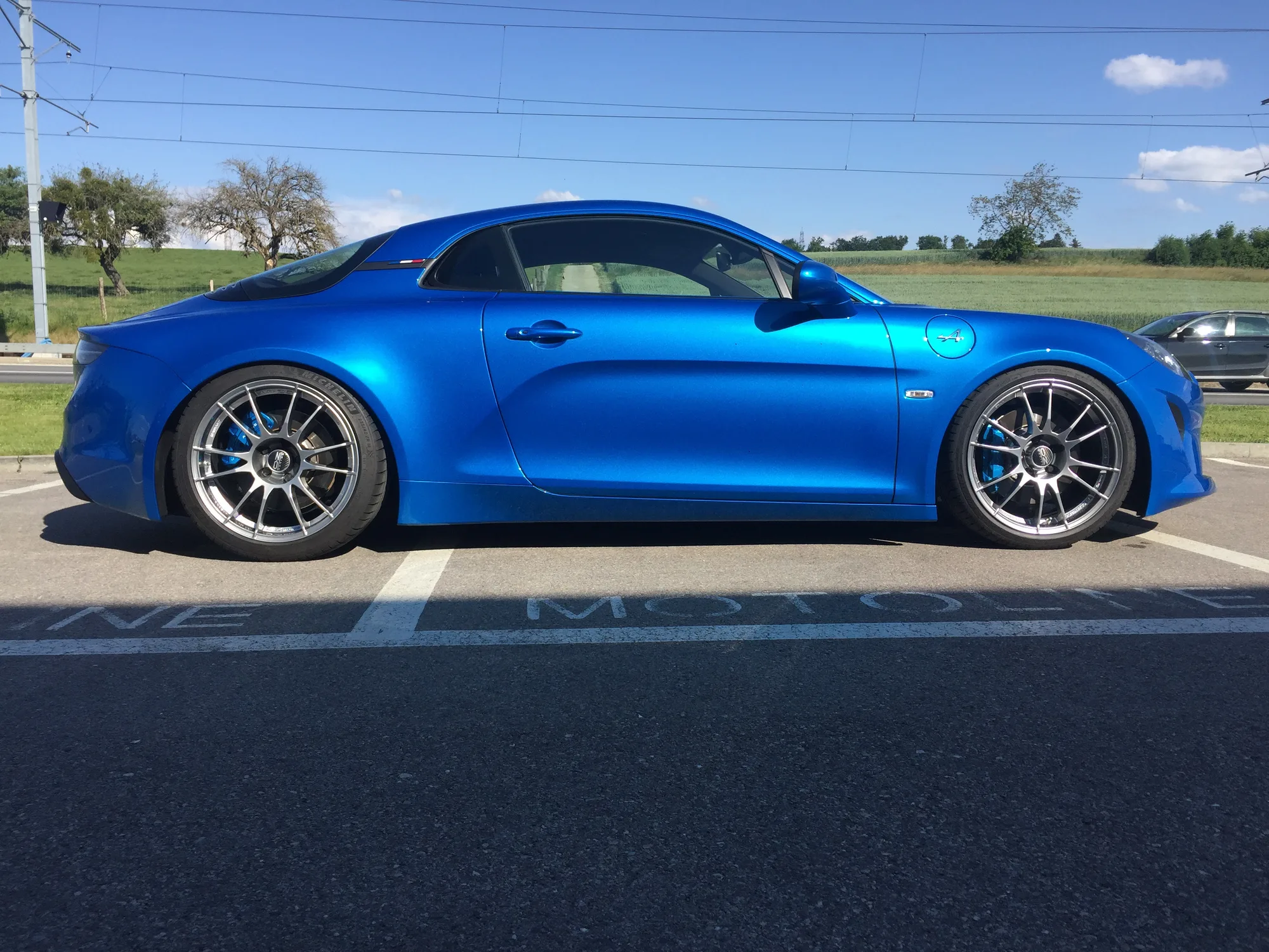 OZ Racing Ultraleggera on Alpine A110 AT (2017-2021), photo 9