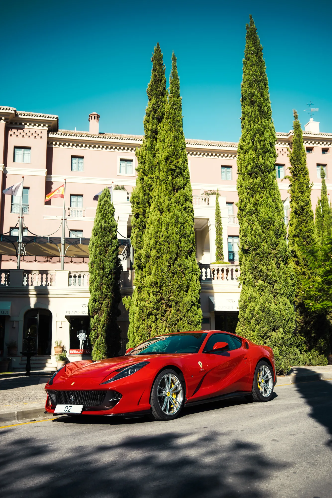 OZ Racing Zeus on Ferrari 812 F152M