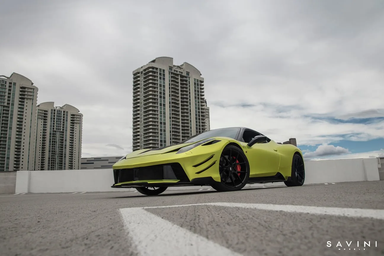 Savini BM14 Gloss Black on Ferrari 458 F142, photo 12