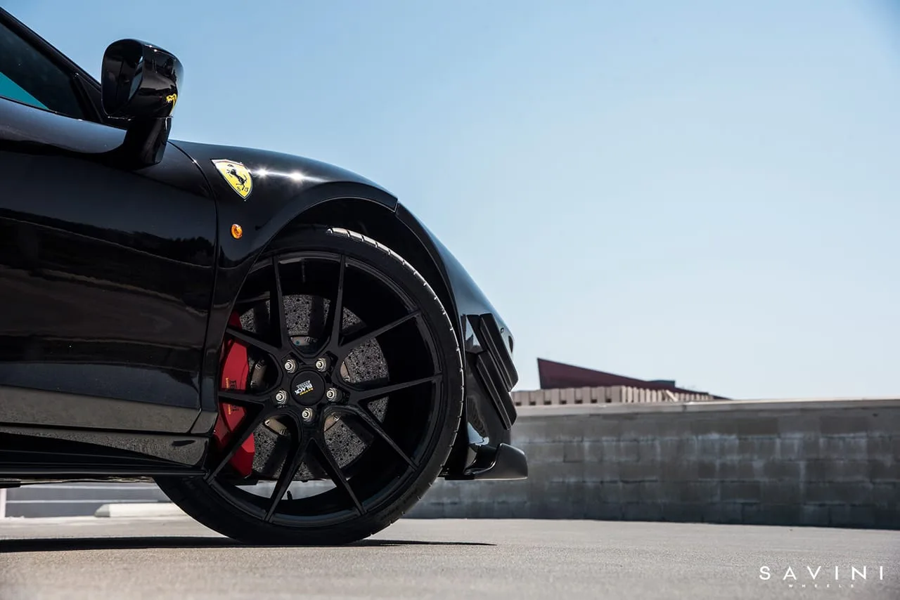 Savini BM14 Gloss Black on Ferrari 458 F142, photo 4