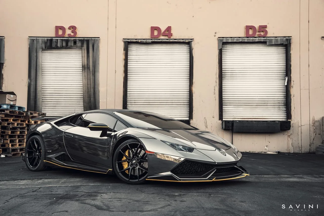 Savini BM14 Gloss Black on Lamborghini Huracan (2014), photo 2