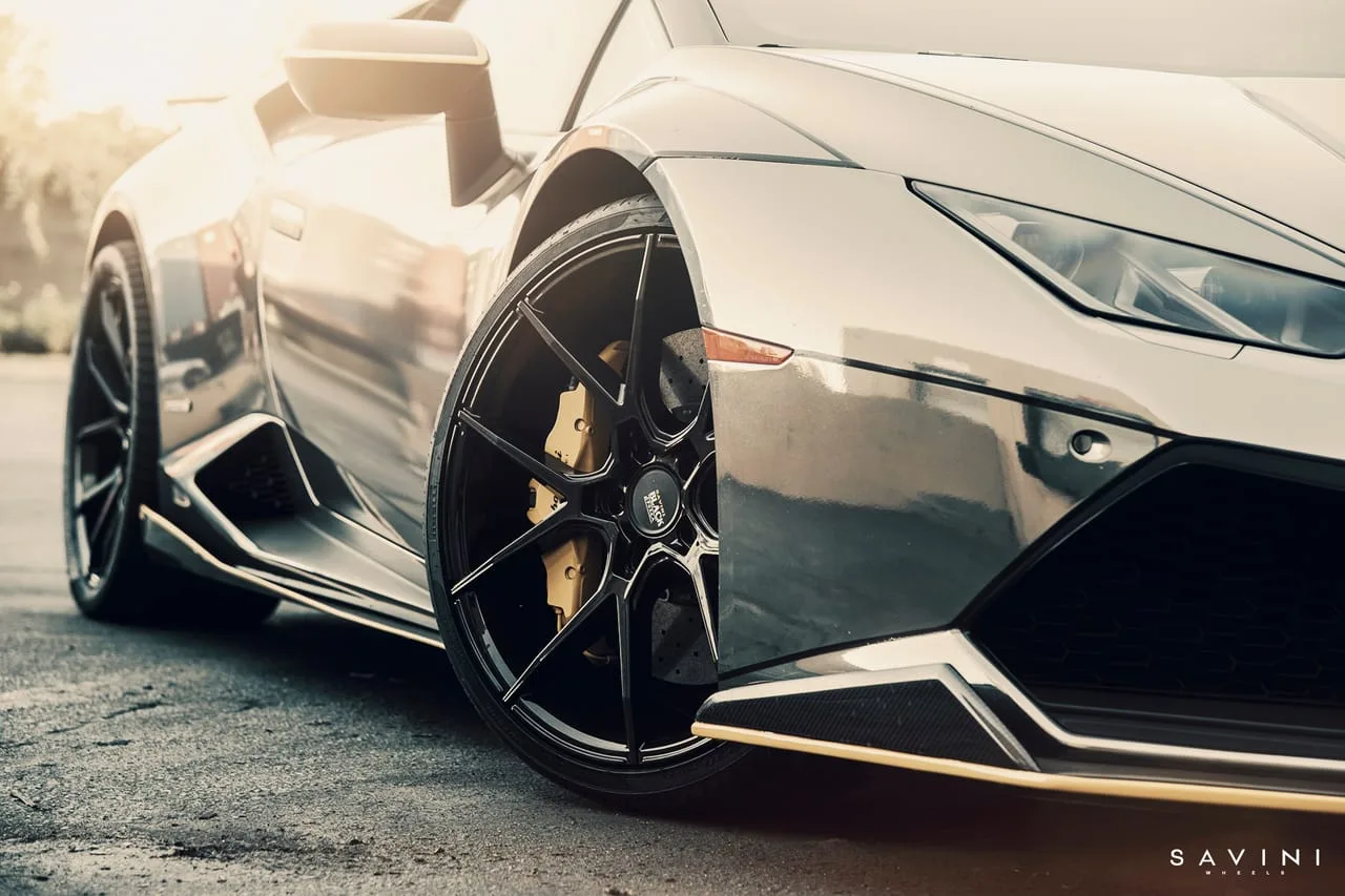 Savini BM14 Gloss Black on Lamborghini Huracan (2014), photo 9