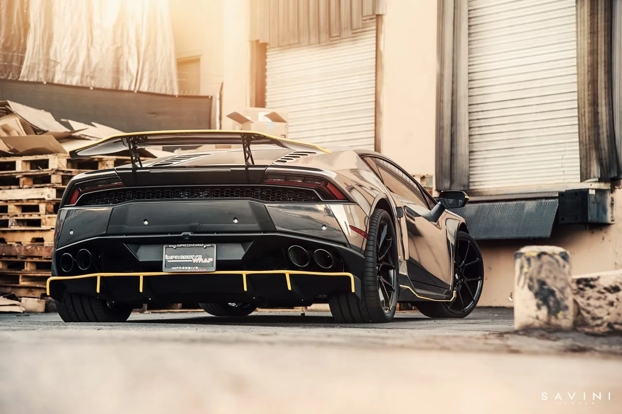 Savini BM14 Gloss Black on Lamborghini Huracan (2014), photo 5