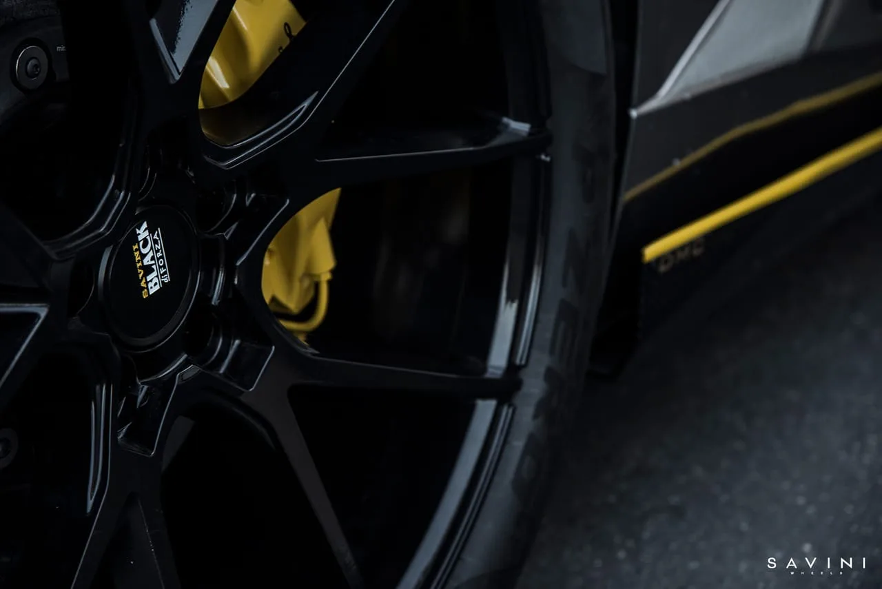 Savini BM14 Gloss Black on Lamborghini Huracan (2014), photo 8