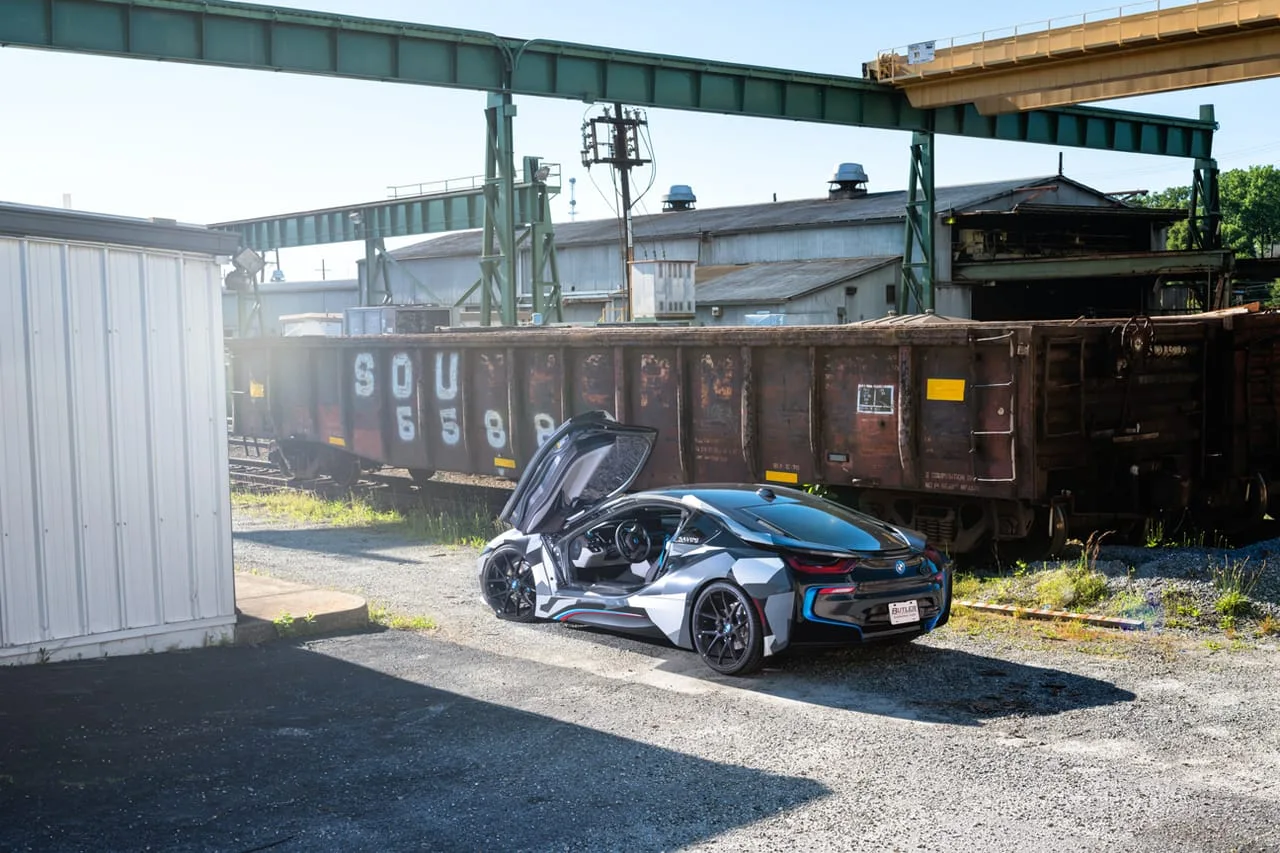 Savini BM14 Gloss Black on BMW i8 I12.1, photo 5