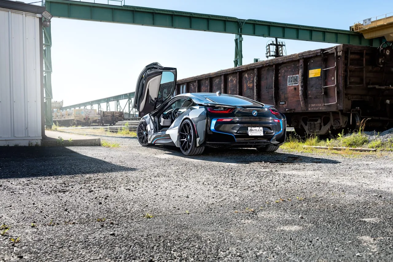 Savini BM14 Gloss Black on BMW i8 I12.1, photo 4