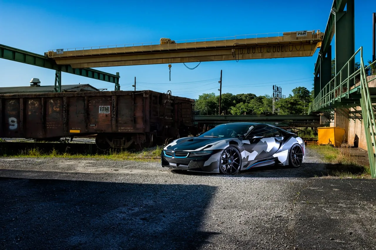 Savini BM14 Gloss Black on BMW i8 I12.1, photo 3