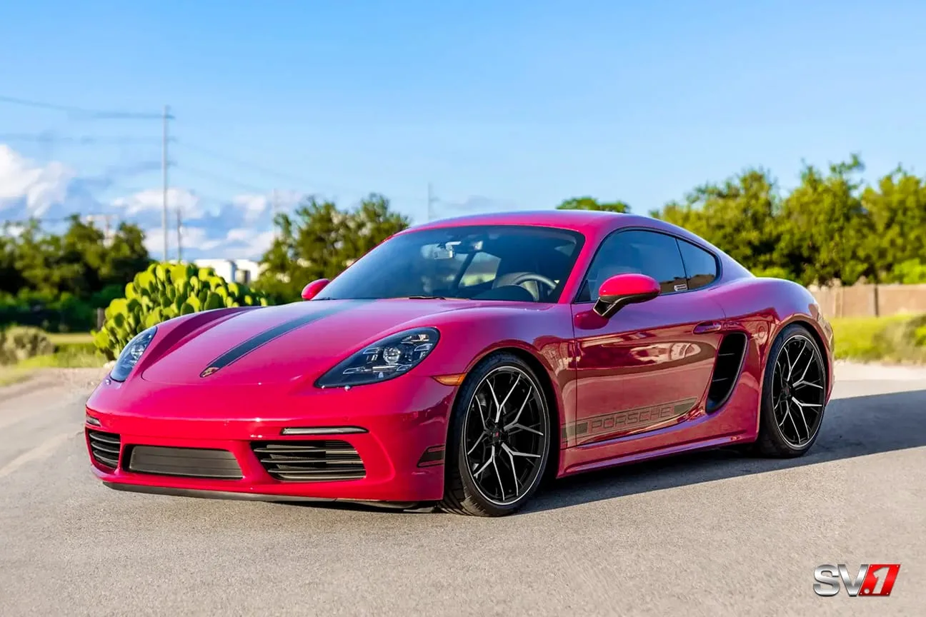 Savini BM14 on Porsche Cayman 982