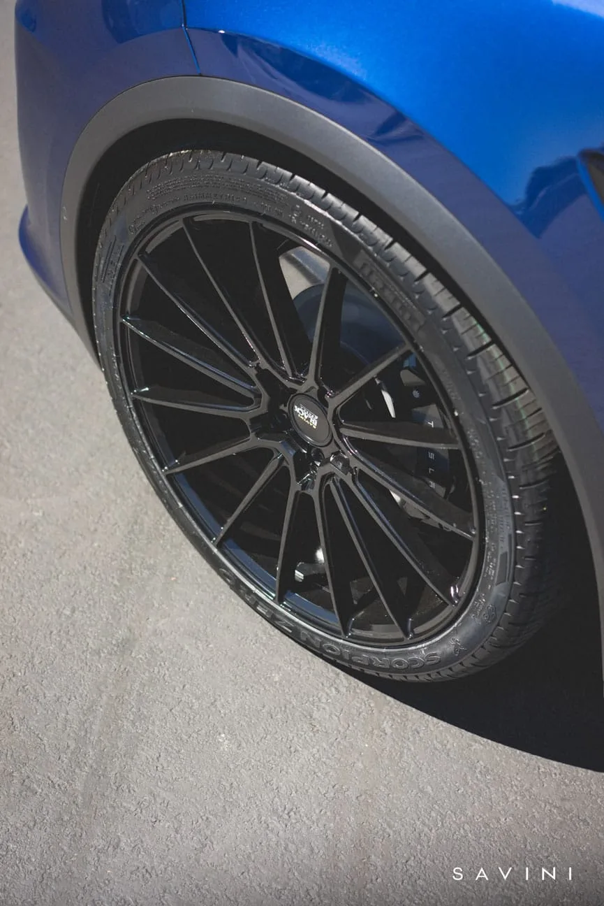 Savini BM16 Gloss Black on Tesla Model X Original (2015-2021), photo 11