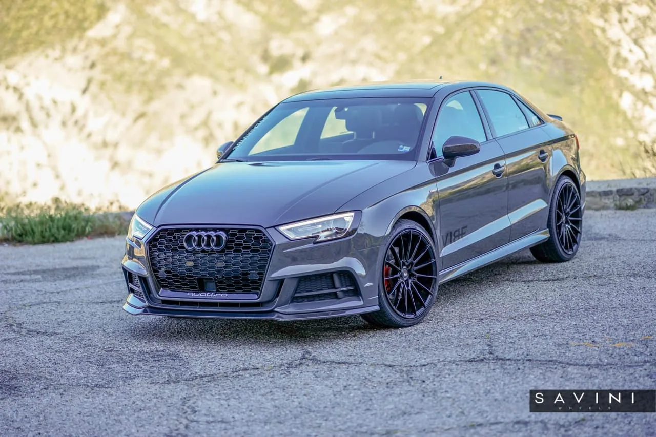 Savini BM16 Gloss Black on Audi A7 4K.1, photo 5