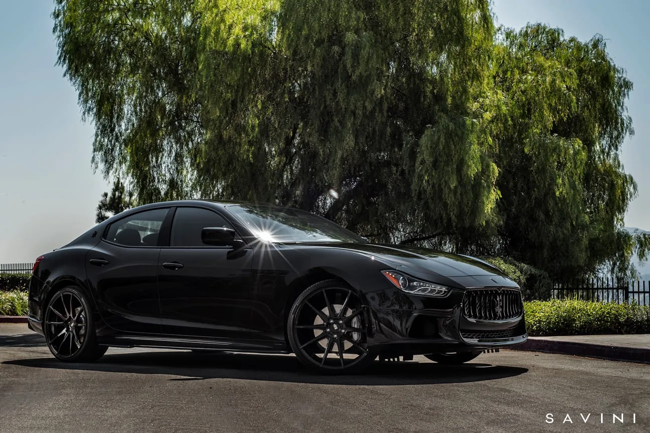 Savini Forged Wheels on Maserati Ghibli Third Gen.1, photo 2
