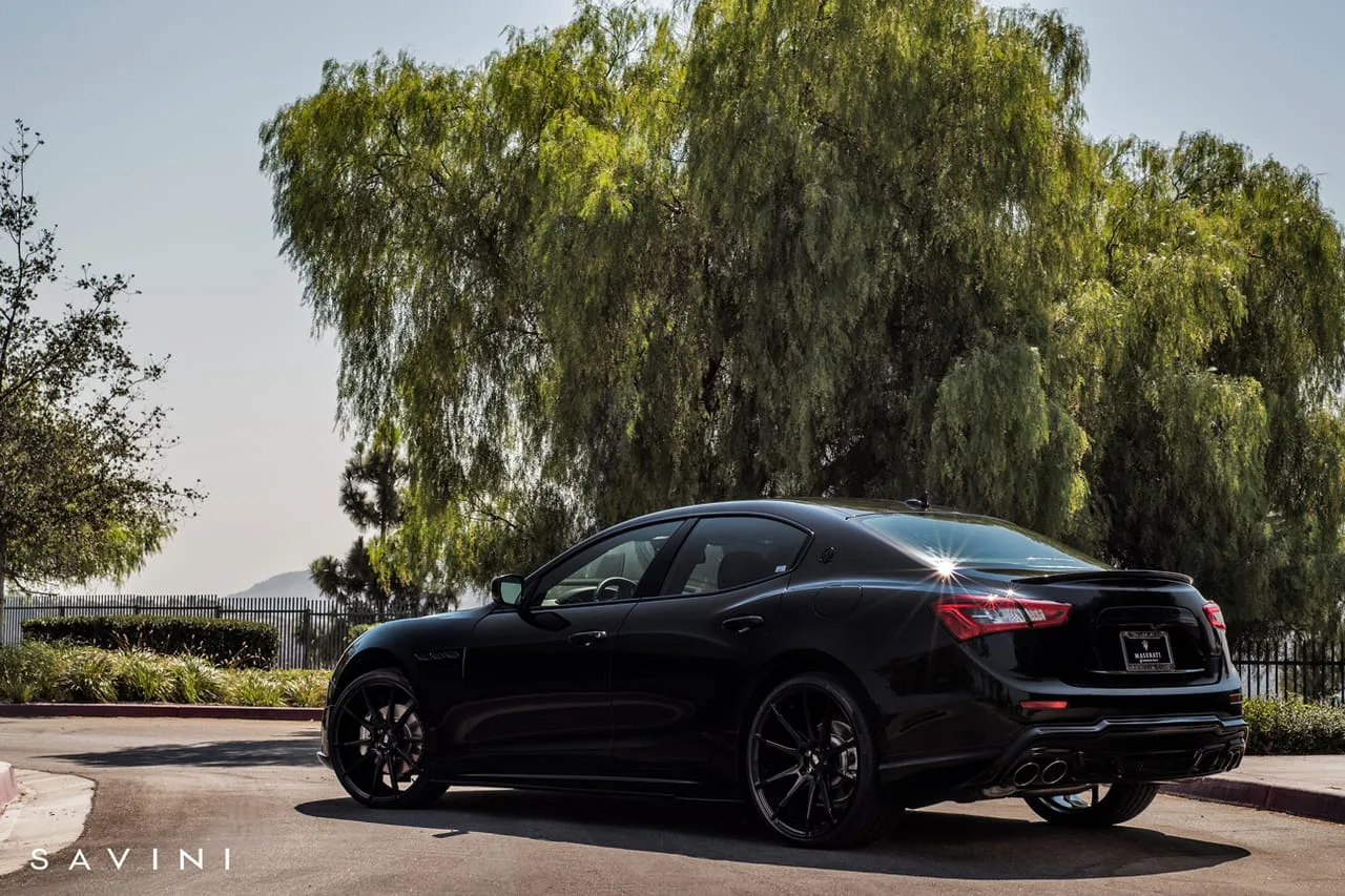 Savini Forged Wheels on Maserati Ghibli Third Gen.1