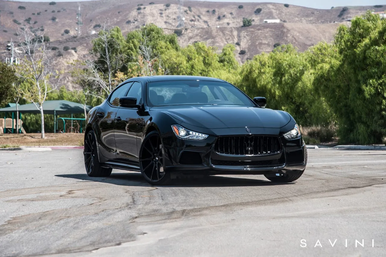 Savini Forged Wheels on Maserati Ghibli Third Gen.1, photo 4