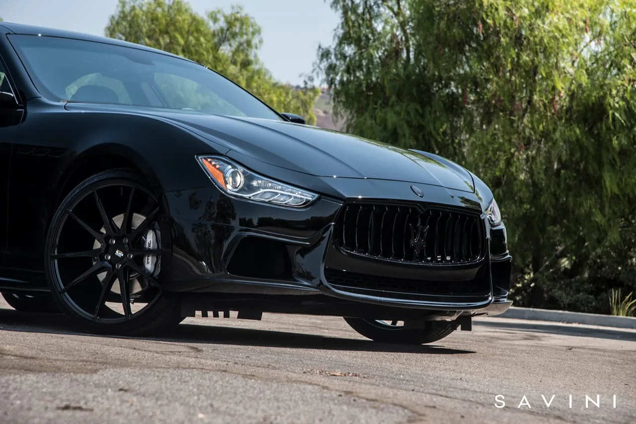 Savini Forged Wheels on Maserati Ghibli Third Gen.1, photo 5
