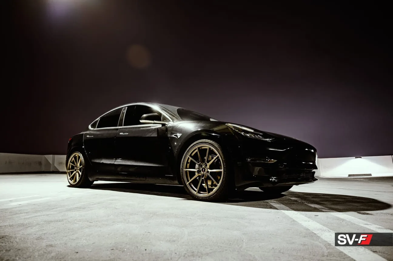 Savini Forged Wheels on Tesla Model 3 Original (2017-2023)