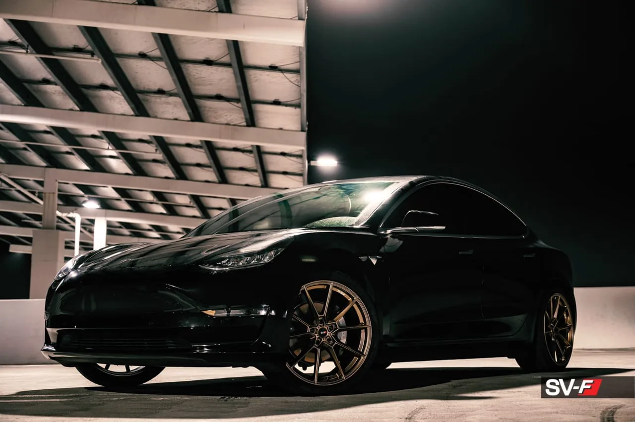 Savini Forged Wheels on Tesla Model 3 Original (2017-2023), photo 5
