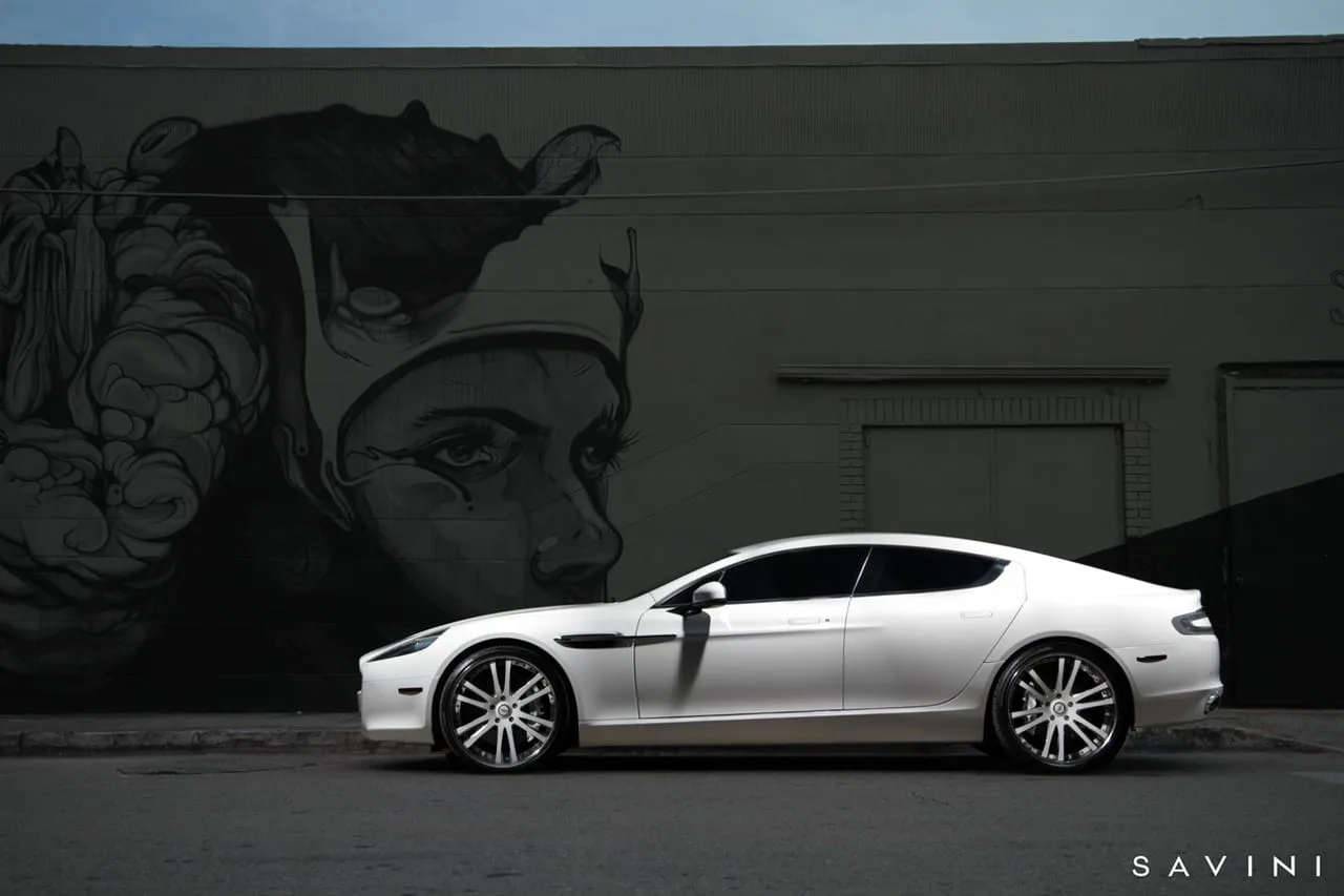Savini Forged Wheels on Aston Martin Rapide.1