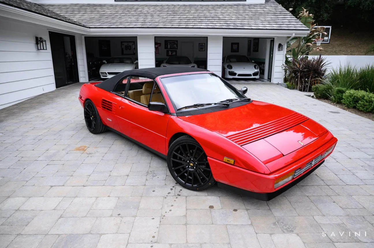 Savini Forged Wheels on Ferrari Mondial.1