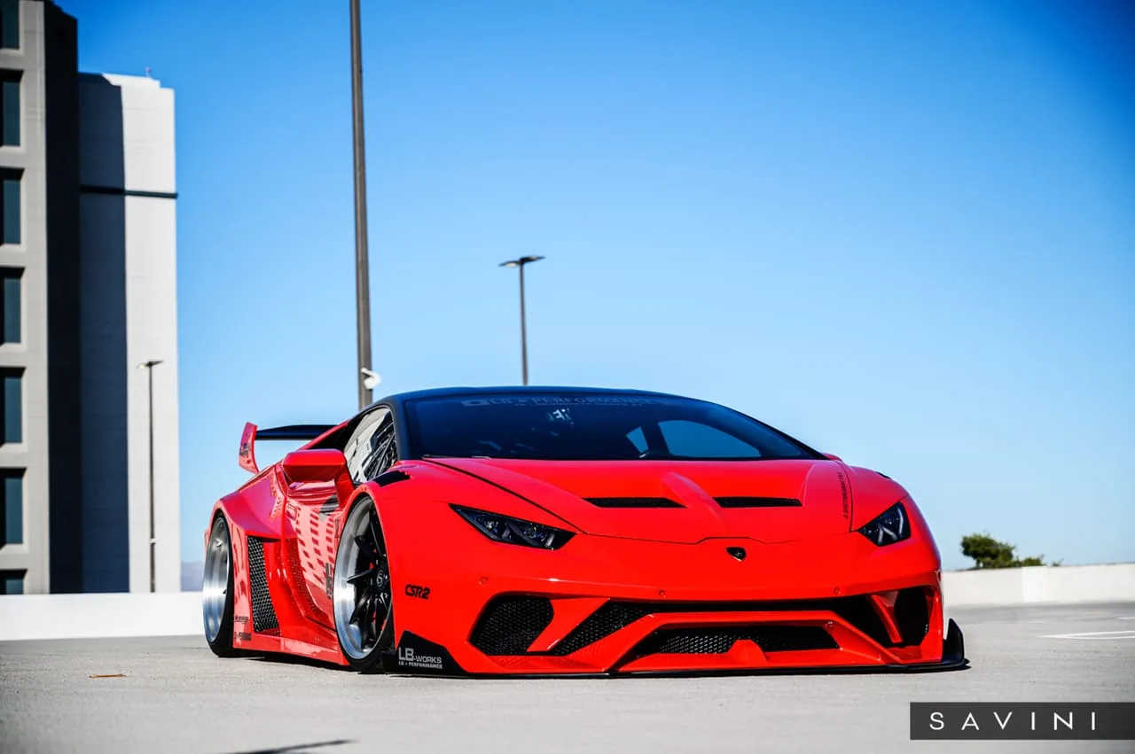 Savini Forged Wheels on Lamborghini Huracan (2014), photo 3