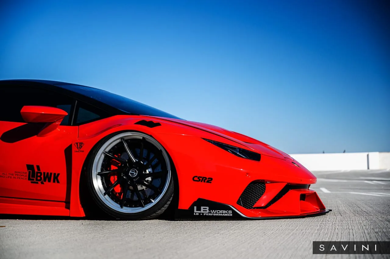 Savini Forged Wheels on Lamborghini Huracan (2014), photo 4
