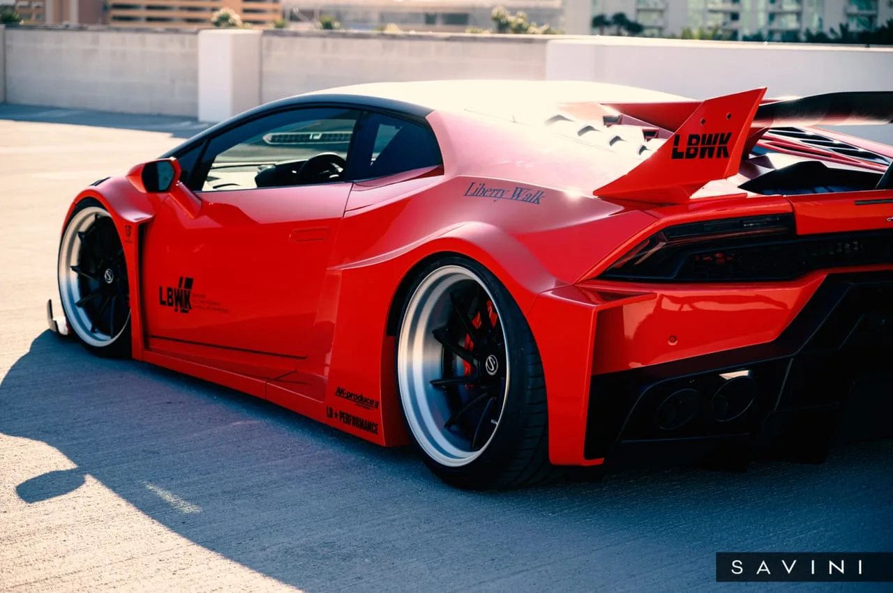 Savini Forged Wheels on Lamborghini Huracan (2014), photo 6